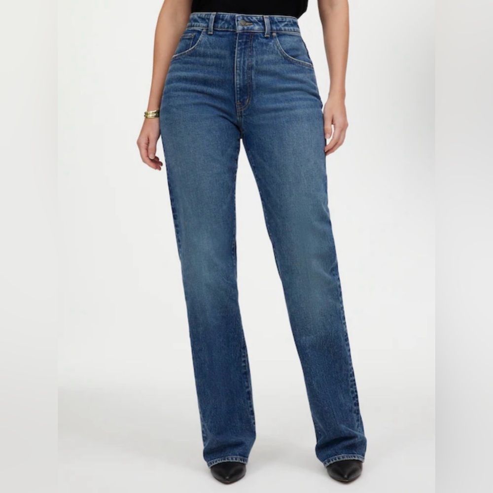 Madewell Women's Straight Leg‎ Blue Jeans